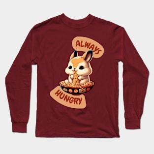 Always Hungry Fox Long Sleeve T-Shirt